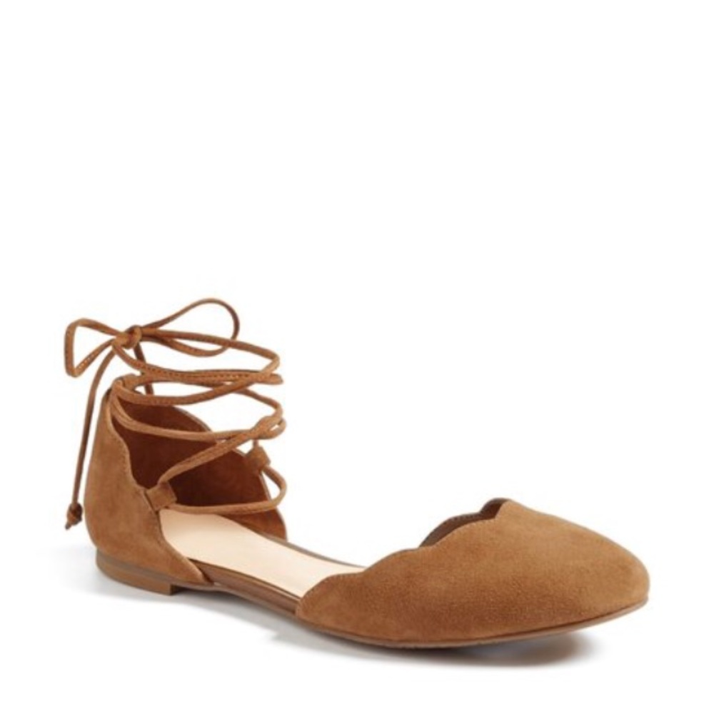 SOLD—BP Sophie Lace up Flat - Picture 1 of 6